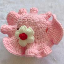 Mielas katės kepuraitė animacinis naminio gyvūno vakarėlio kostiumo aksesuaras katėms, smulkiems gyvūnams Pink S