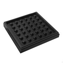 Exercise Equipment Mat for Treadmills - High Density Cushioning Effective Workouts 20cmx10cmx1.5cm black