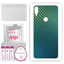 apgo apsauginis odos lipdukas nugarai, suderinamas su Asus Zenfone Max Pro (M1) ZB601KL ZB602K, Apdailos plėvelė, Folija, Vinilas - Raštas Anglies Pluošto Chameleonas