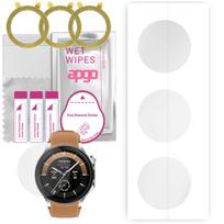 3x apgo Hydrogel Ultra-Clear Screen Protector for Oppo Watch X, Hydrogel Film, Flexible, Soft TPU with positioning layer easy installation