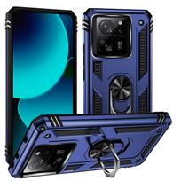 Smūgiams atsparus šarvas Xiaomi Mi 13T Pro 12T Pro 11T dėklas telefonui Mi 13T žiedo stovas buferis silikoninis telefono galinis dangtelis For Mi 11T Pro juoda