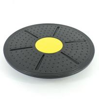 Latest Yoga Balance Board Disc Stability Round Plates Exercise Trainer for Fitness Sports Waist Wriggling Fitness Balance Board1PCS gray