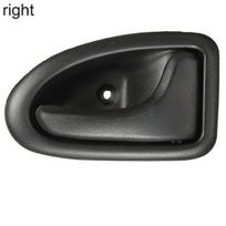 Plastikinis kairės/dešinės pusės automobilio salono durų rankenėlės mygtukas Renault Clio 1999–iki Right black