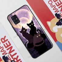Witch Witchy Black Cat dėklas, skirtas Samsung Galaxy A12 A22 A32 A42 A52 A72 A51 A71 A50 A70 A03S A21S A52S telefono dangtelis Samsung A10
