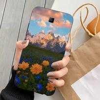 Fresh Flowers Phone Case For Samsung Note 9 10 20 Plus Pro Ultra J6 J5 J7 J8 Soft Black Phone Cover Galaxy Note20 black