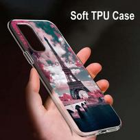 Paryžiaus Eifelio bokšto kelionės, skirtos OPPO Reno7 SE 6 5 ZF 4G 5G Raskite X2 X3 Neo Lite Pro Plus permatomą minkštą telefono dėklą Coque OPPO Reno7 5G gray