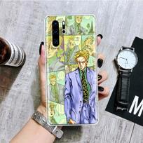 JoJo Bizarre Adventur Anime Phone Case For Huawei Honor 10 9 20 9X 8A 8X 8S Lite Pro Y5 Y6 Y7 Y9S P Smart Z 2019 2021 10i 20i Huawei Y5 2019 beige