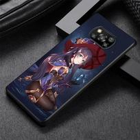 Genshin Impact Games Case for Xiaomi Poco X3 NFC M3 X4 Pocophone F1 M4 Pro F4 F3 GT Black TPU Cover Redmi Note 11 9S Phone Shell Pocophone F1 blue