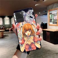 Misa Amane Rem Death Note telefono dėklas Samsung S20 lite S21 S10 S9 plus, Redmi Note8 9pro, Huawei Y6 dangtelis Samsung S20 lite