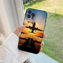 YNDFCNB Aircraft plane airplane Phone Case For iPhone 6 7 8 Plus 11 12 13 14 Pro SE 2020 MAX Mini X XS XR Back Funda Cover 6plus or 6s plus