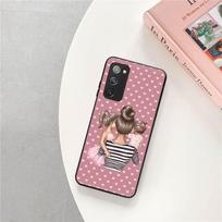 Telefono dėklas skirtas Samsung S22 5G S21 Ultra S20 FE S10 Plus Super Baby Mom Girl Boy Minkštas silikoninis dangtelis, skirtas Galaxy S9 S8 S7 A91 Lite Samsung S7