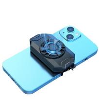 Mini žaidimų mobiliojo telefono aušintuvo aušinimo ventiliatoriaus radiatorius, skirtas PUBG žaidimų valdikliui, universalus vėsus radiatorius, skirtas iPhone Samsung Xiaomi blue