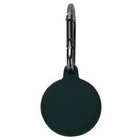 „AirTag“ dėklui, silikoniniam apsauginiam rankovių dangteliui, raktų pakabučiui „AirTags-Tracker“. black
