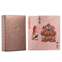 Premium Waterproof Plastic Playing Cards Perfect for Poker Gifts More! beige