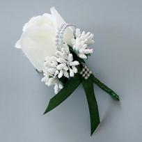 Riešo korsažo apyrankė, korsažas ir korsažas Prom Rose Corsage Corsage apyrankės rinkinys vestuvių metinių išleistuvių vakarėliui One Size