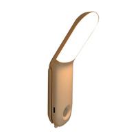 LED naktinė lemputė su jutikliniu valdymu, spintelės lemputė su 3 spalvų temperatūromis, didelio ryškumo spintos lemputė Remote Control Single Light Color balta