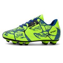 Football Shoes 31-43 Size Long Nail Broken Nail Football Shoes Sports Shoes Children's Shoes 31 fluorescencinė žalia spalva