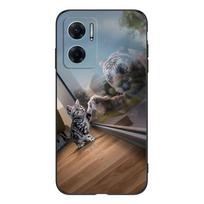 For Xiaomi Redmi 10 5G Case 6.58 inch Phone Back Cover Soft Silicone Black Tpu Case lion wolf tiger dragon Redmi 10 5G