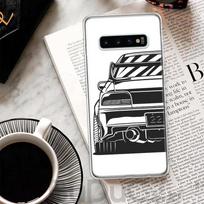 Japonijos JDM sportinių automobilių komiksų dangtelis, skirtas Samsung Galaxy S22 Ultra S21 Plus S20 FE S10 Lite telefono dėklas S10E S9 S8 + S7 Edge S6 Spausdinti Samsung S10
