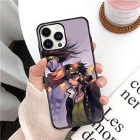 minkštas JoJo's Bizarre Adventure JOJO telefono dangtelis skirtas iPhone 14pro 11pro 12 13pro max 5s 6s xs 7 8plus SE xr 12mini Coque dėklai Iphone 5 5S gray