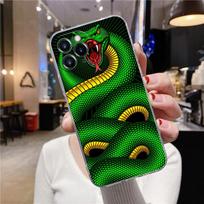 Transparent Phone Case For Apple iPhone 12 11 13 Pro Max mini XS X XR 7 8 Plus SE 2020 Cases Cover Hand Snake Flower Animals iphone 13 mini