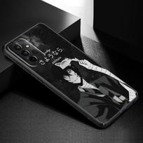 Anime Bungou Stray Dogs Dazai Osamu Dėklas, skirtas Samsung A21 A30 A50 A52 S A13 A22 A32 A33 A53 A73 5G A11 A12 A31 A51 A70 A71 A72 Samsung A11 black