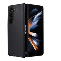 For Samsung Galaxy Z Fold 6 lambskin veneered back shell PU for Galaxy Z Fold6 Fold 6 Phone Case For Galaxy Z Fold 6 juoda