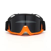 2 Pcs Dirt Bike ATV Goggles Motorcycle Gear Riding Motocross Goggles for Men Women Youth one size juoda/raudona