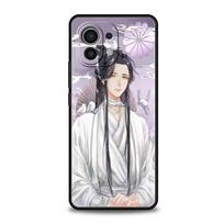 Heaven Official’s Blessing For Xiaomi Poco X4 X3 NFC F3 F4 M3 M4 Mi Note 12T 10 12 11 Ultra 11T Pro 10T Lite 9T 5G Phone Case Xiaomi Mi 9T gray
