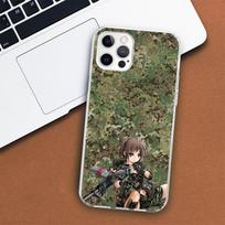 Kamufliažinis karinis telefono dėklas Apple iPhone 11 12 13 15 14 Pro 7 XR X XS Max 8 Plus + Mini SE individualizuotas spausdinimas minkštas viršelis iPhone 13 Mini