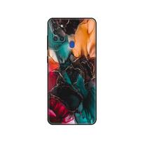 Black tpu Case For Samsung Galaxy A50 50S A30S A10 A01 A11 A21S A31 A41 A51 A71 M21 M30S S10 LITE Cover Marble Stone Texture Samsung A01
