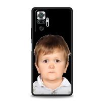 Silicone Phone Case For Xiaomi Redmi Note 12 10 11 9 8 Pro Plus 9S 7 8T 9T 9A 8A 9C K40 Gaming Soft Cover Bumper Funny hasbulla Redmi Note 10 black
