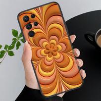 Gėlių meno dėklas telefonui Samsung S24 S23 S22 S21 S20 Ultra S20 S22 S21 S23 S20 FE S24 Plus S24Plus pink
