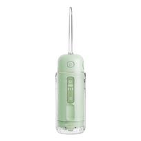 Portable Oral Irrigator A30 Pro Retractable Dental Cleaning Artifact and Prevention of Dental Calculus, Mint Green