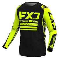 Motocross Jersey lenktynės Visureigis Dviratis MX Enduro MOTO Motociklas Flexair drabužiai Vyriški MOTO Moteriški kalnų Dirt Bike Downhill XL-Jersey yellow