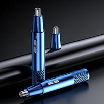 Nose Hair Trimmer Electric Rechargeable Nose Trimmer USB Charging Men Shaver Razor Women Nose Hair Cutter Ear Trimmer Waterproof black