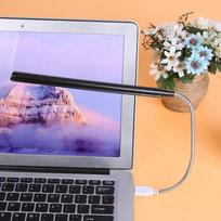 Mini USB stalinis šviestuvas 10 šviesos diodų USB lemputė lanksti metalinė LED stalinė lempa Super Bright Led Book mokymosi lempa