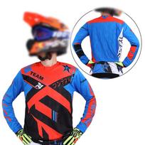 Motocross Jersey lenktynės Visureigis dviratis MX Enduro MOTO Motociklas Flexair drabužiai vaikas berniukas mergaitė moto vaikas kalnas Dirt Bike Downhill M-Jersey-kid red
