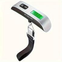 Portable electronic scales, digital luggage scales, high precision luggage, baggage scales with night light, electronic weighing scales Electronic Scale white