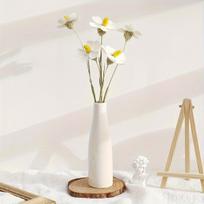 1pc-Ceramic vases and Pampas grass small vases, home decorative vases, modern decorative vases decorating tables beige