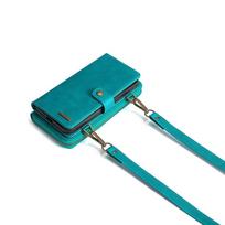 „Huawei P40Pro Crossbody“ piniginės odinis dėklas su kortelių lizdais, tinka A53 ir S22U. Europos ir Amerikos stiliaus. Samsung A53 5G (customizable upon request) ruda