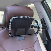 Car Headrests Summer Empty Mesh Mini Car Headrests Breathable and Cool Neck Pillows Car Interior Products 1pcs
