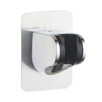 Dušo galvutės ragelio laikiklis CHROME Reguliuojamas laikiklis prie sienos One Size sidabras