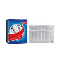12PCS Effective Washing Machine Cleaner Formula, Eliminates Limescale and Residues Odor free gray