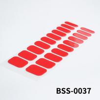 Gel nail sticker Light Therapy Club Little Star Macaron soft glue Japanese solid color nail sticker red