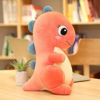 Cute Dinosaur Plush Toys Dinosaur Dude Tyrannosaurus Dude Girl Heart Down Pillow Holder Children Christmas Gift Doll 30cm oranžinė