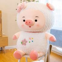 45 /60 /70cm Kawaii pliušiniai paršelių žaislai, kimšti minkšti mieli gyvūnėliai, paršelių pliušinės pagalvės, fantastiška gimtadienio, Valentino dienos dovana mergaitei, kūdikiui 45cm beige