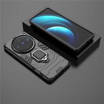 „Vivo X100 Pro“ dėklas, skirtas „Vivo X100 Pro“, 6,78 colio „Hard Armor Finger Ring“ atsparus smūgiams apsauginis buferis, skirtas „Vivo X100 Pro“ For Vivo X100 white
