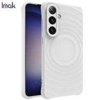For Samsung Galaxy S24 FE 5G Phone Case IMAK UC-6 Matte Soft Case Samsung Galaxy S24 FE 5G balta