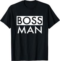 Boss Unisex Matching Family Couple Husband Dad Unisex T-shirt L
